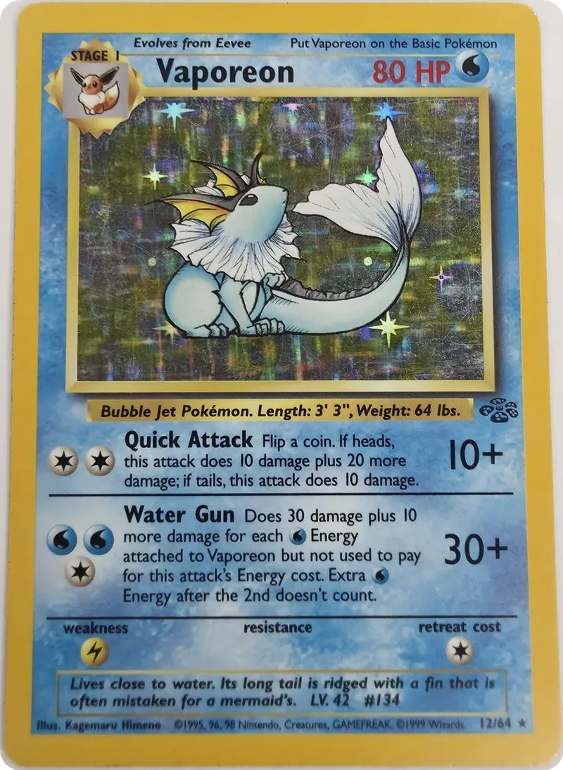 Vaporeon front