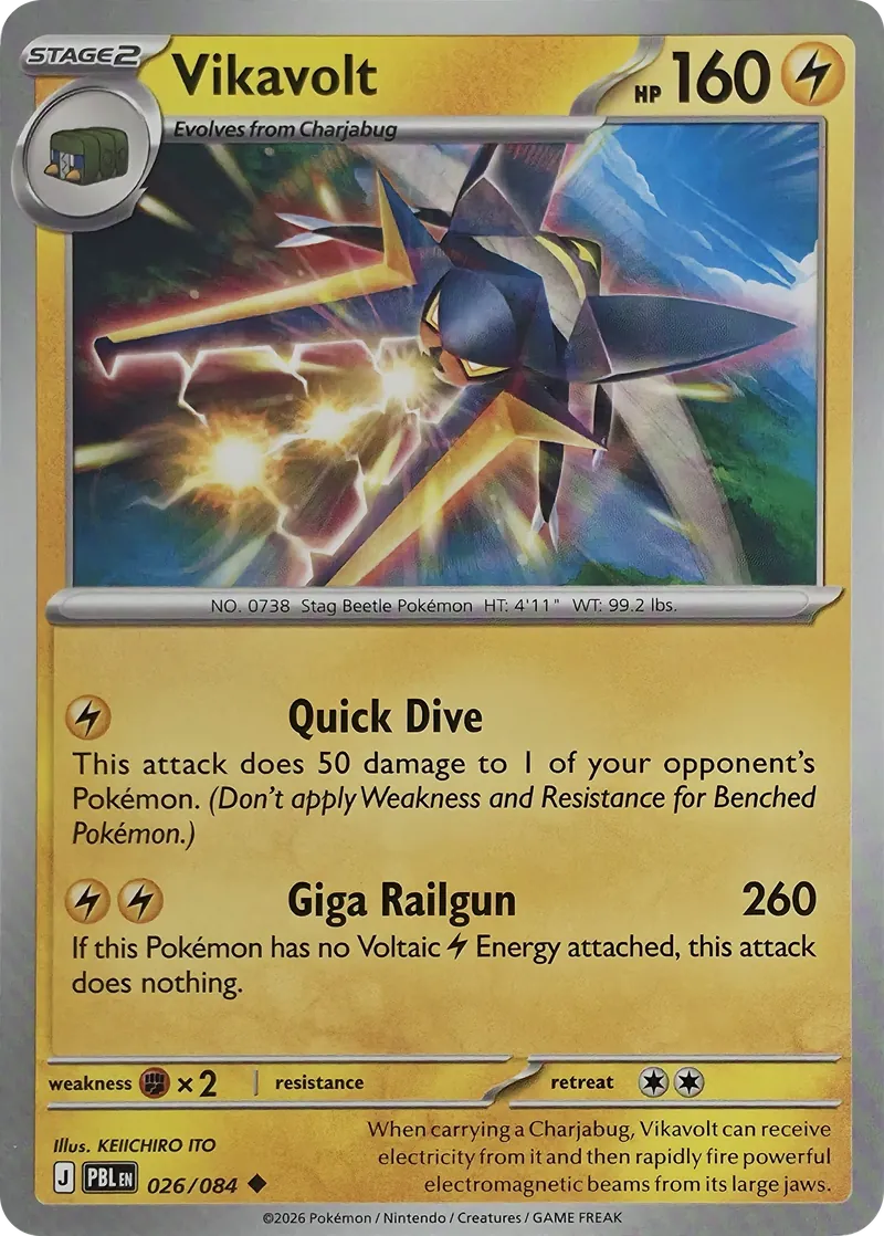 Vikavolt #026/084, front