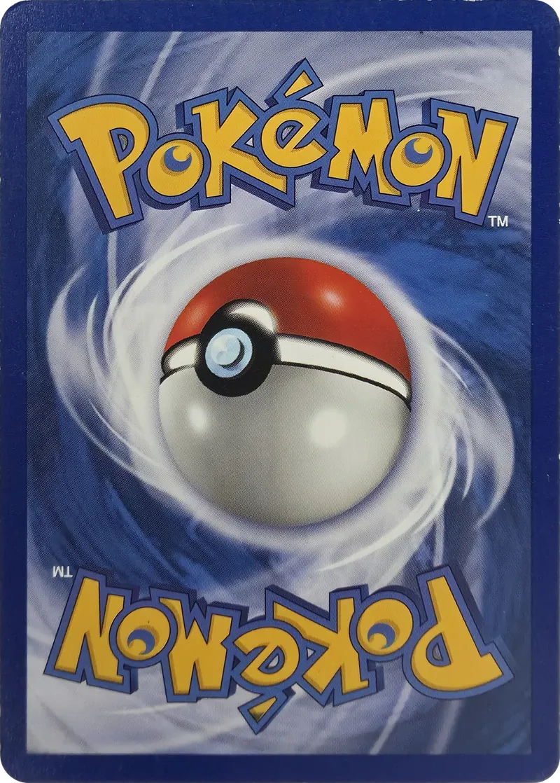 1999 Pokemon Base Set Vulpix #68/102 Unlimited Common, back