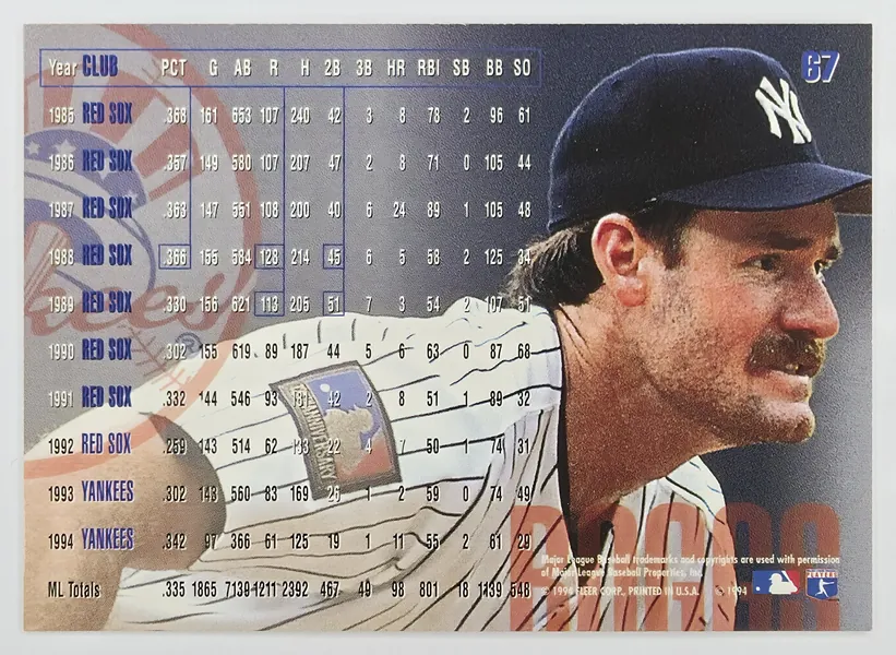 Wade Boggs back