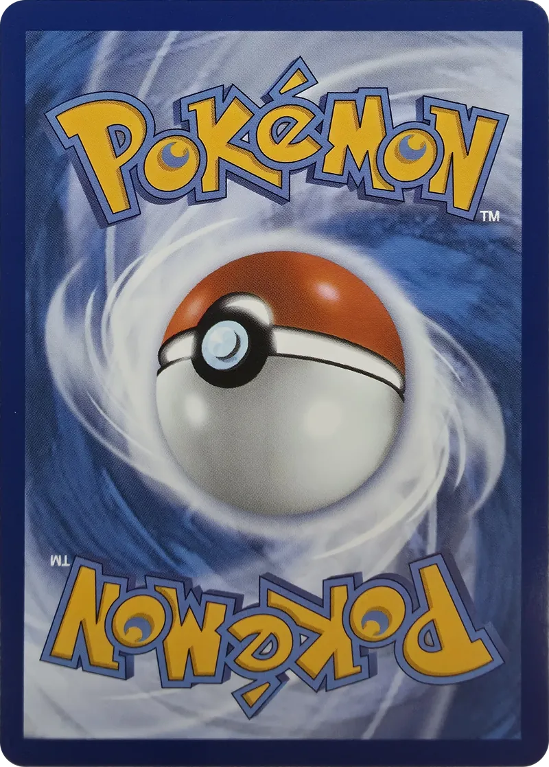 2026 Pokemon Pitch Black Wailord ex #016/084 Double Rare Holo, back
