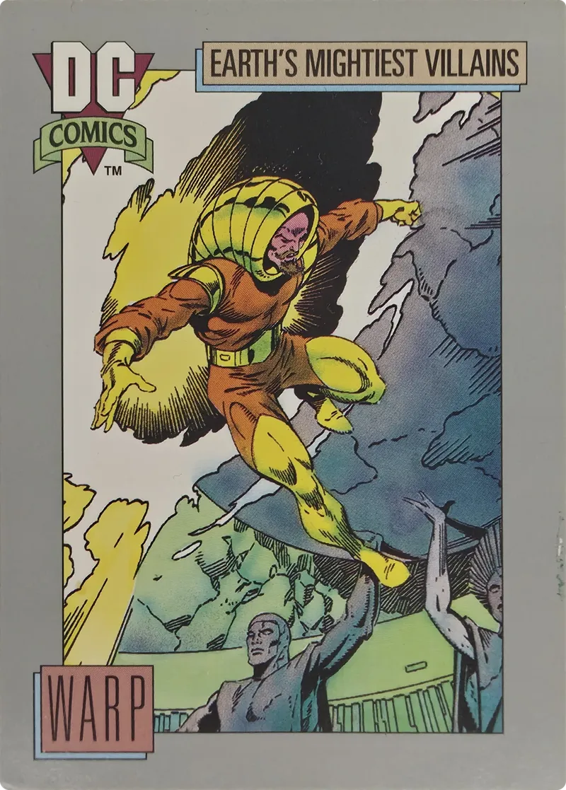 1992 Impel DC Comics Series I Warp, front
