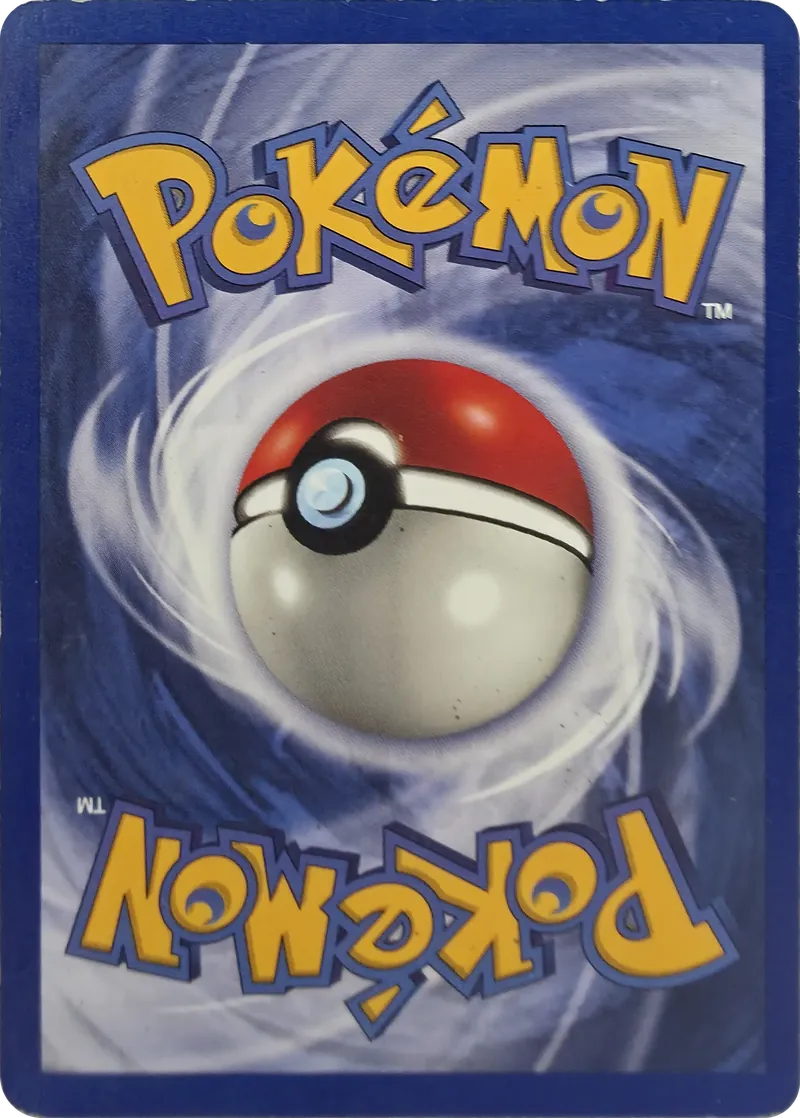 1999 Pokemon Base Set Wartortle #42/102 Unlimited Uncommon, back