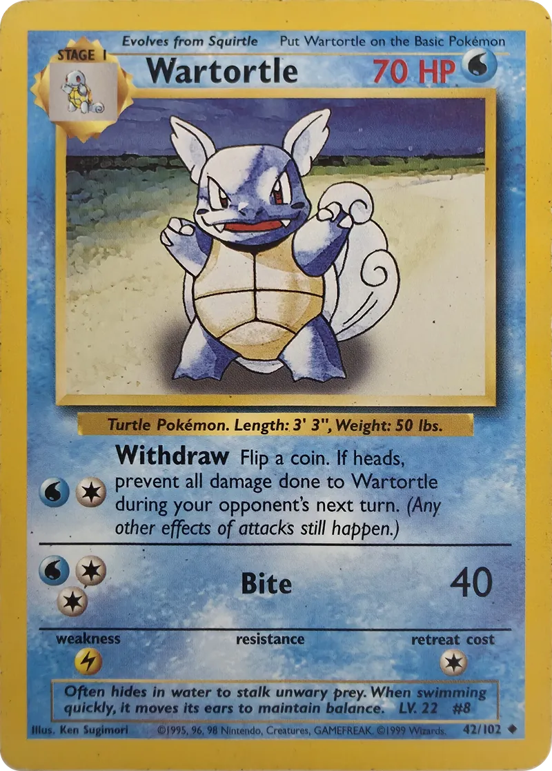 Wartortle front
