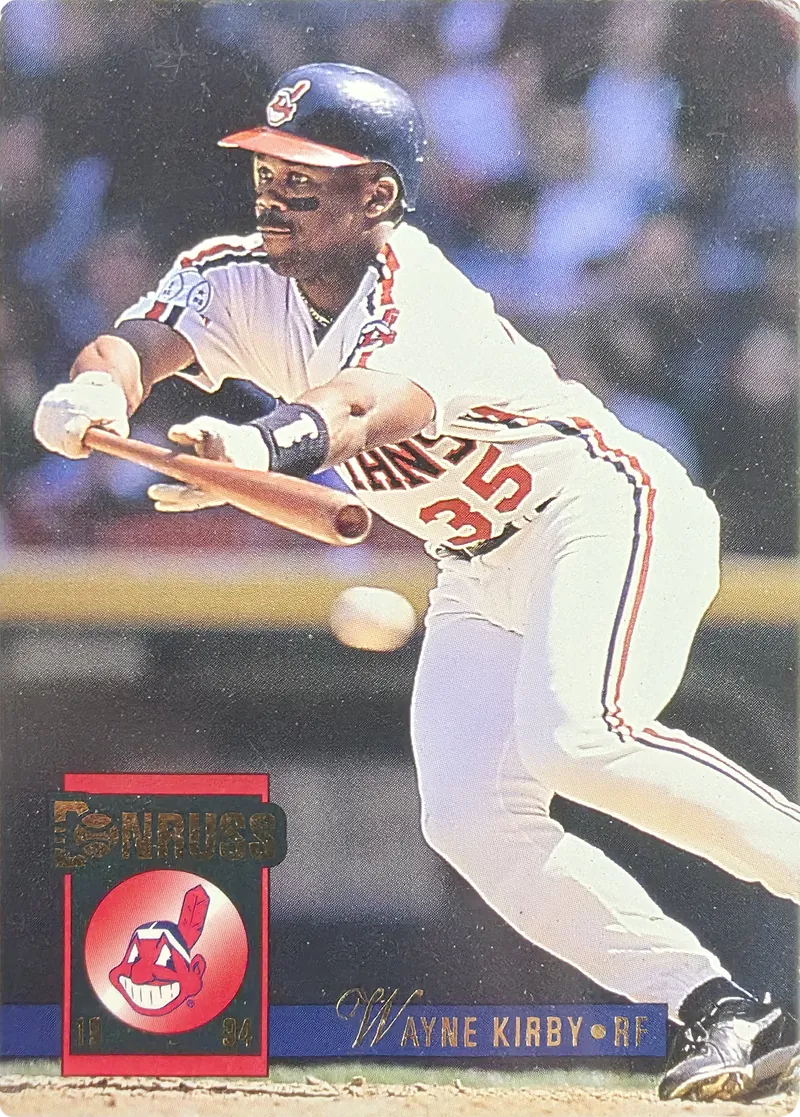 1994 Donruss Wayne Kirby #125 Cleveland Indians, front