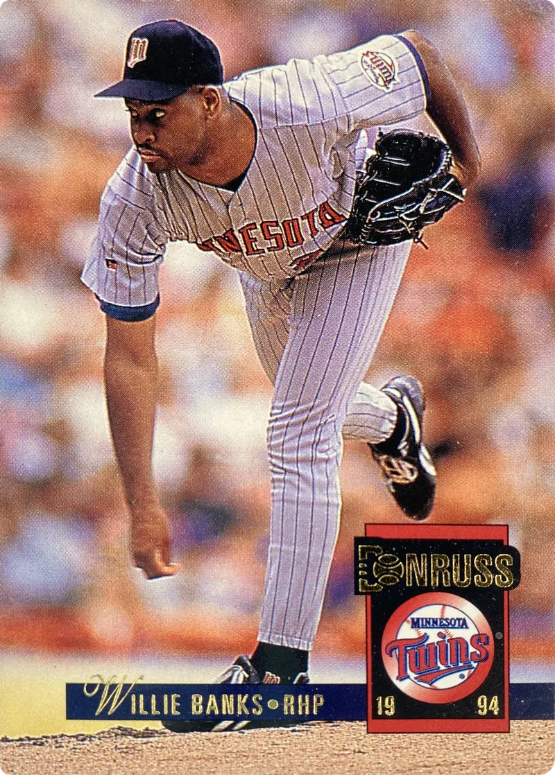 1994 Donruss Willie Banks #79 Minnesota Twins front