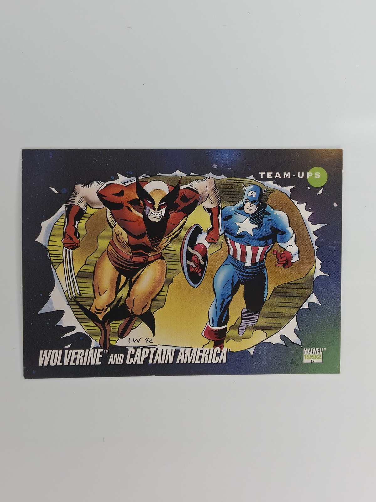 Wolverine and Captain America front