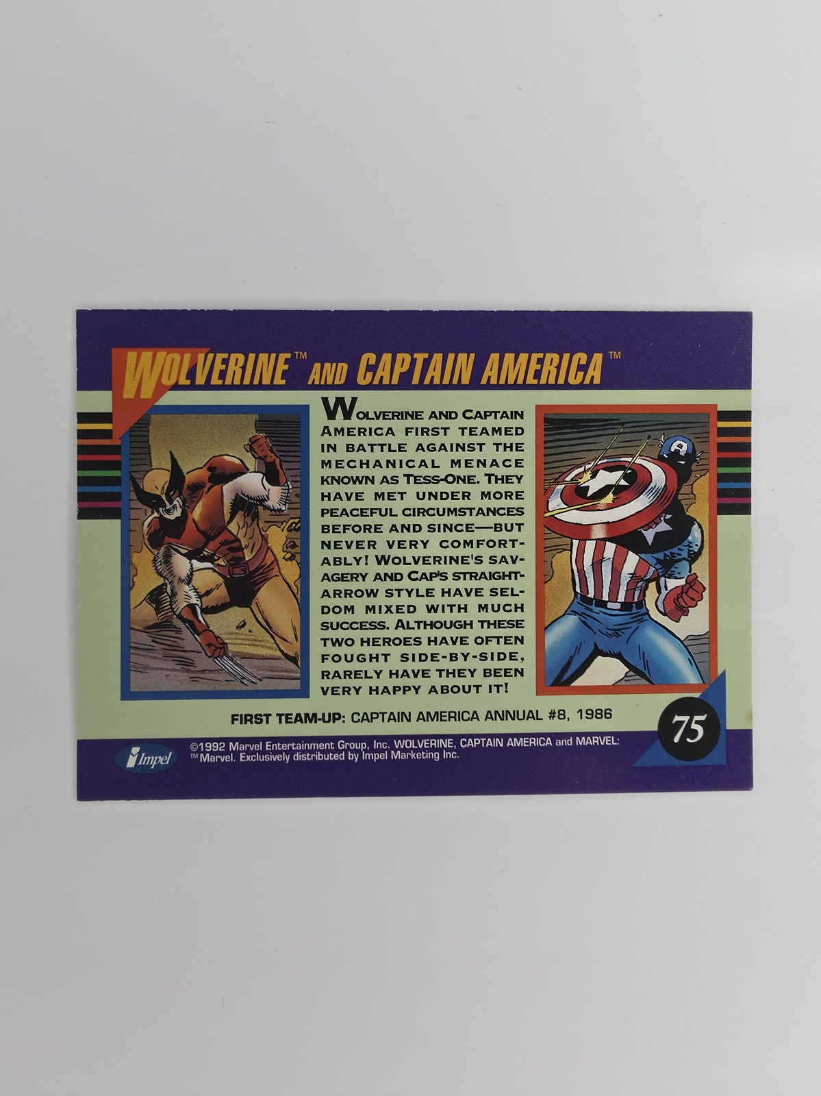 Wolverine and Captain America back