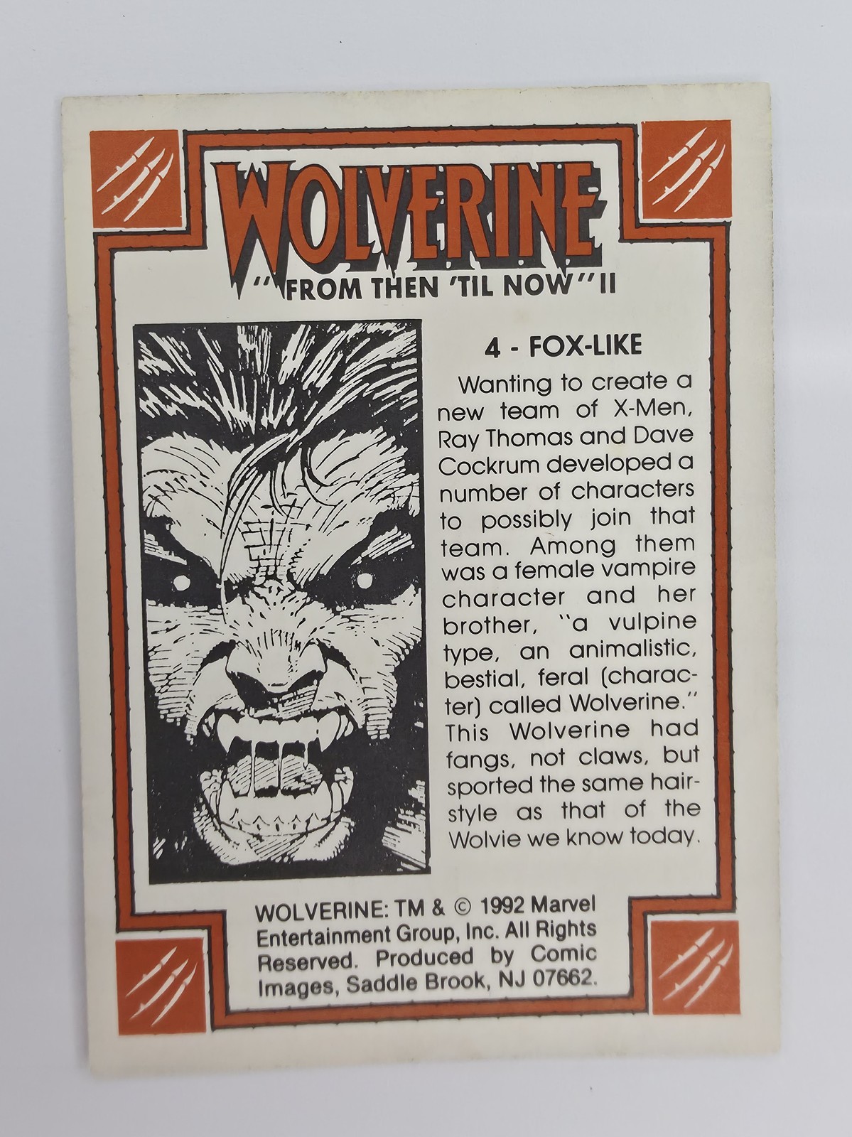 Wolverine back