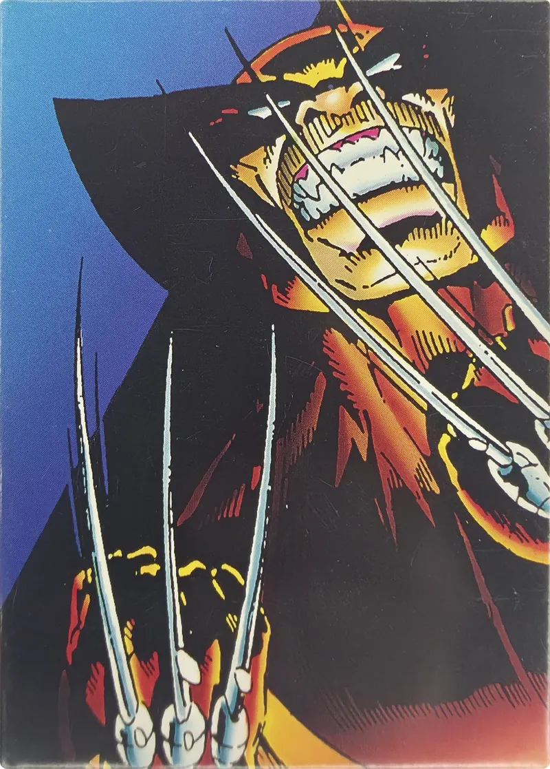 1992 Comic Images Wolverine: From Then 'Til Now II Wolverine, front