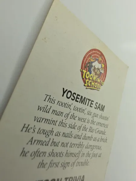 Yosemite Sam 'Toon In To School card photo 4