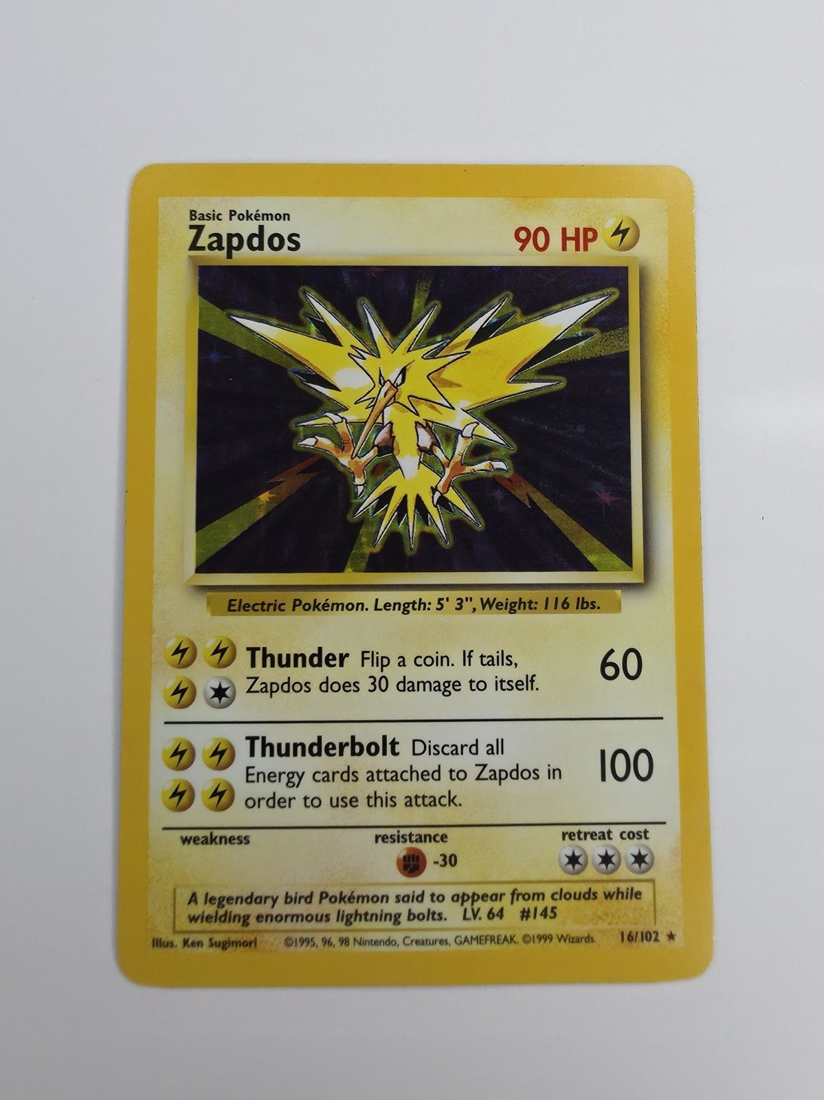 Zapdos front