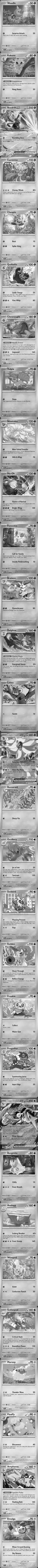 Beedrill ex, Chaos Rising 003/086, reference picture