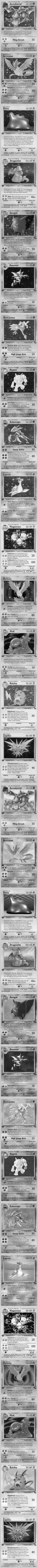 Aerodactyl, Fossil 1/62, reference picture