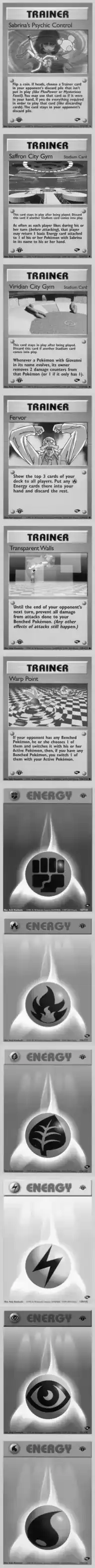 Sabrina's Psychic Control, Gym Challenge 121/132, reference picture